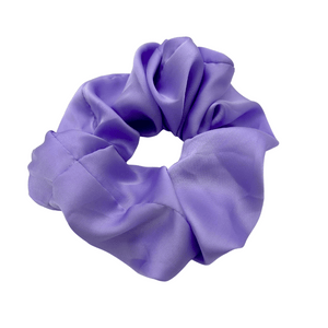 Extra Large Vegan Silk Scrunchie - Lilac