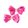 Pink & Yellow ColourPop Bows - 2 pack