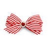 Christmas Red & White Stripes Hair Set - 7 pack