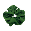 Extra Large Vegan Silk Scrunchie - forest green