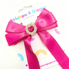 Harmonie Long Tail Bow - Hot Pink
