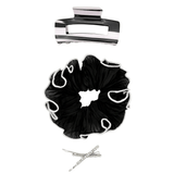 Black & White Hair Accessories Gift Set – £25