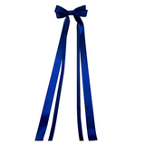 Georgina Long Tail Bow - Navy