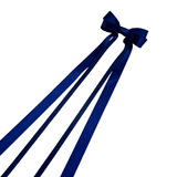 Georgina Long Tail Bow - Navy