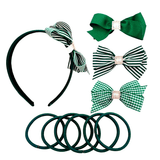 Signature School Hair Set - Bottle Green