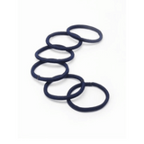 Navy Hair Bobbles - 6 pack