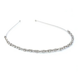 Women's Thin Crystal Alice band