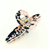 Pink Tortoiseshell Claw Clip