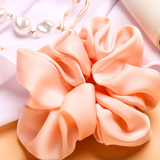 Extra Large Satin Scrunchie - Baby Pink