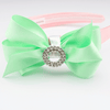 Pastel Bliss Bow Alice band - Mint Green & Candy Pink