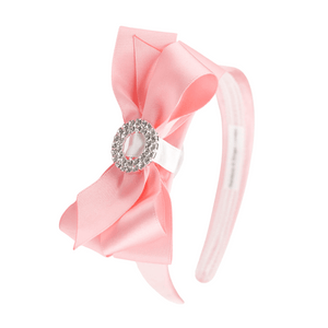 Pastel Bliss Bow Alice band - Candy Pink
