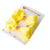 Yellow & Orange ColourPop Bows - 2 pack