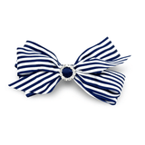 Navy & White Hair Accessories Set - 7 pack